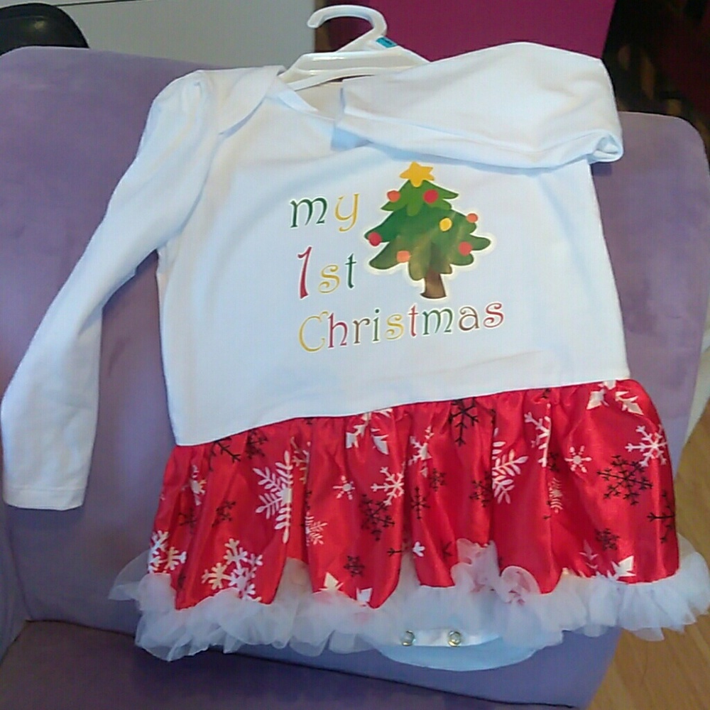 1st Christmas dress.